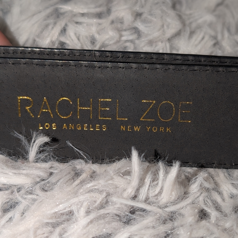 Nanette Lepore and Rachel Zoe Bag And Belt Combo Black - Picture 7 of 9